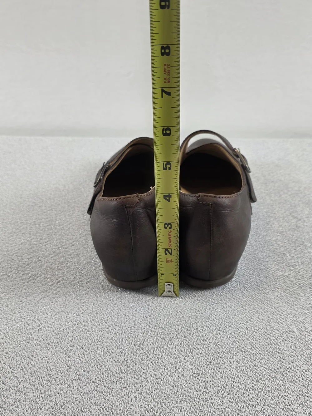 Dansko Marisa Hidden Wedge Oxford Shoes Brown Leather Women's 39/8.5-9